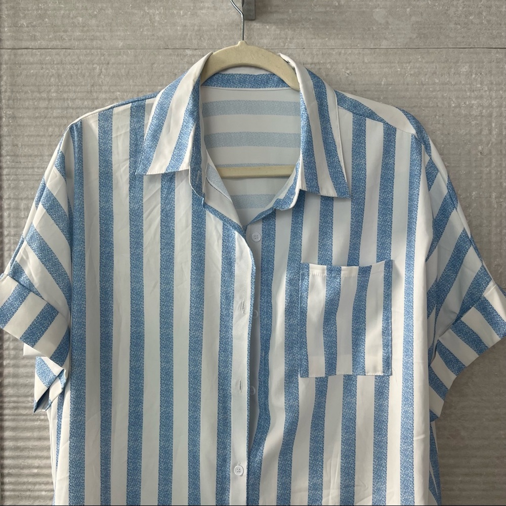 Short Sleeve Button Down Shirt